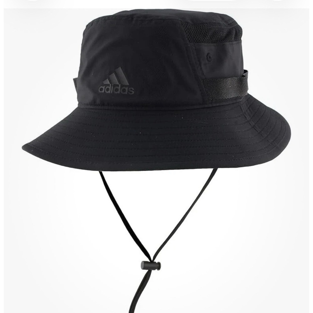 adidas‎ Victory 3 Black Bucket Hat SMALL/MEDIUM NWT